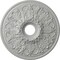 Ekena Millwork Ashley Ceiling Medallion (Fits Canopies up to 4 3/4"), Hnd-Painted Frost, 23 7/8"OD x 4"ID x 2 1/8"P CM23ASFRF - alternate 1